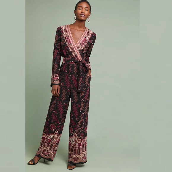 Anthropogie Breezeway Embroidered Jumpsuit,All Products : American Fashion Style Bags On Sale
